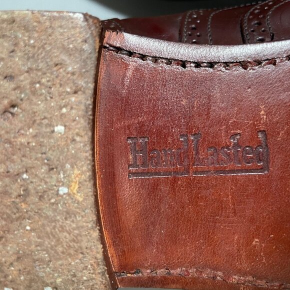 Vintage Mansfield Hand Crafted Leather Oxford Shoes main image 11
